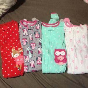 Carters 3T footie pj's
